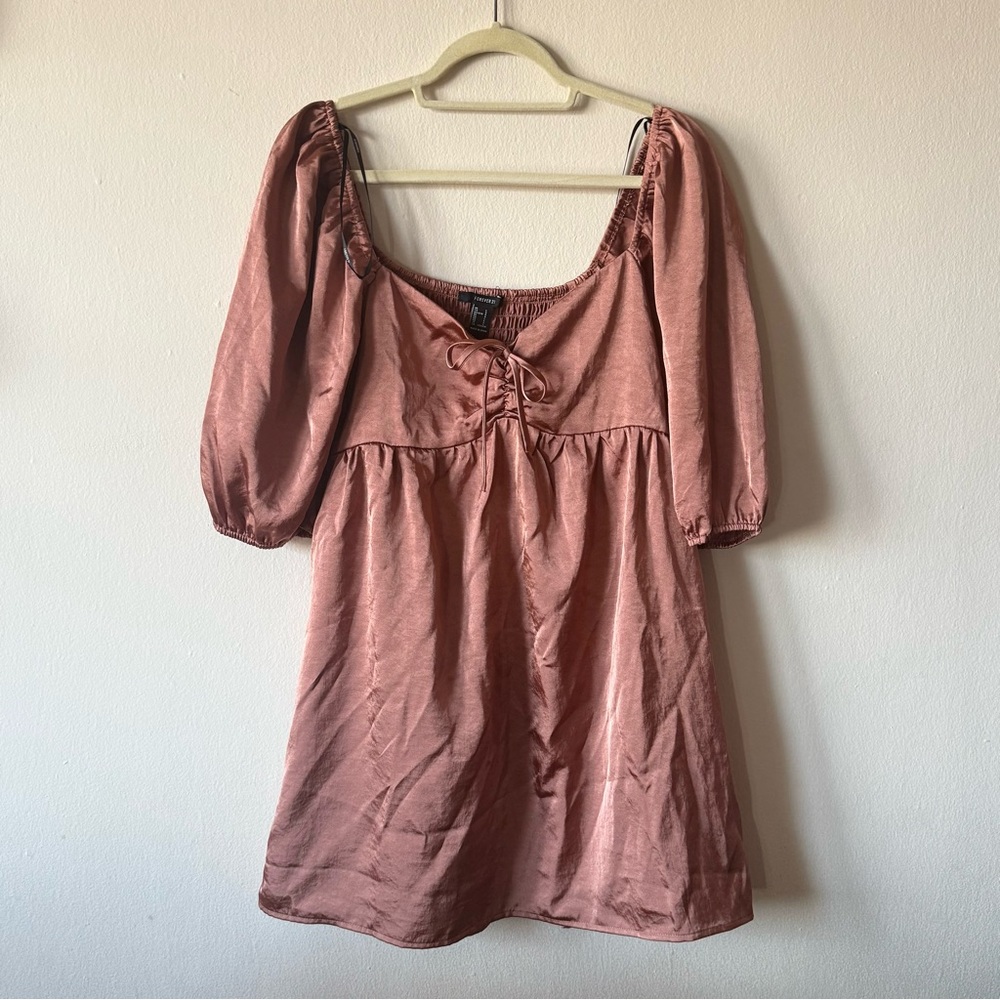 Satin Baby Doll Dress